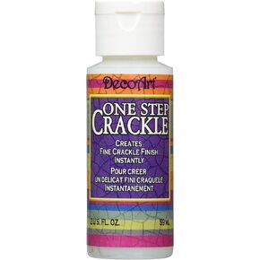 DecoArt DS69C-3 One Step Crackle Carded Paint, 2-Ounce