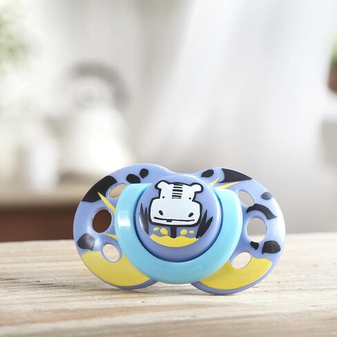 لهايات تومي تيبي المرحة، تصميم متماثل، لهايات سيليكون خالية من مادة BPA، من 6 إلى 18 شهرًا، عدد 4 in Kuwait