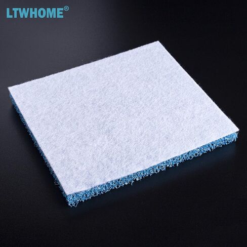 استبدال وسادة إسفنجية بولي متوافقة مع LTWHOME لفلتر الطاقة Fluval C4، رغوة مرشح Fluval C Clip-On (عبوة من 10) in Saudi Arabia