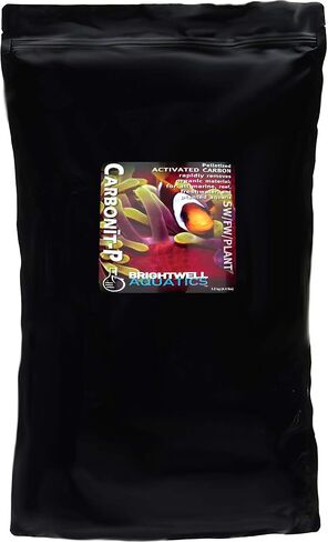 Brightwell Aquatics Carbonit-P - وسائط فلتر الكربون المنشط لأحواض الأسماك البحرية والمياه العذبة، 500 جرام (CRBP500) in Saudi Arabia