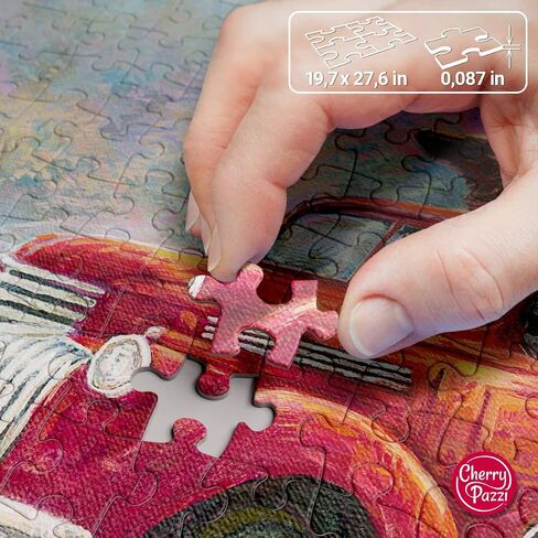لغز CherryPazzi Share The Outdoors - أحجية الصور المقطوعة الفاخرة المكونة من 1000 قطعة للبالغين والمراهقين بألوان زاهية، هدية فريدة من نوعها للفن الحديث، ألغاز تحدي 1000 قطعة 27.6 بوصة × 19.7 بوصة in Saudi Arabia