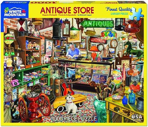 متجر White Mountain Puzzles Antique، لغز الصور المقطوعة 1000 قطعة in Saudi Arabia