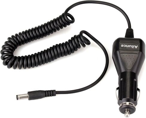 Ailunce HD1 Radio Car Charger 12V-24V Long Cable with LED Light Compatible with Ailunce HD1 Retevis RT5 RT29 RT87 RB23 Walkie Talkies Charger Station (1 Pack) in Saudi Arabia