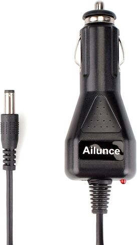 Ailunce HD1 Radio Car Charger 12V-24V Long Cable with LED Light Compatible with Ailunce HD1 Retevis RT5 RT29 RT87 RB23 Walkie Talkies Charger Station (1 Pack) in Saudi Arabia