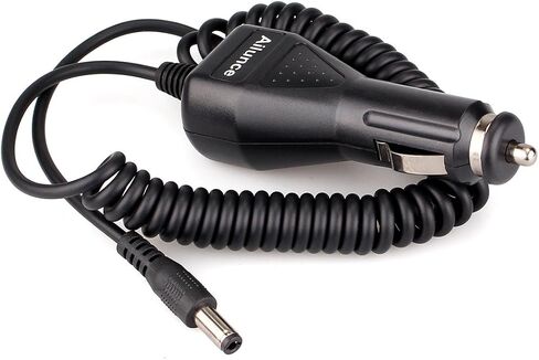 Ailunce HD1 Radio Car Charger 12V-24V Long Cable with LED Light Compatible with Ailunce HD1 Retevis RT5 RT29 RT87 RB23 Walkie Talkies Charger Station (1 Pack) in Saudi Arabia