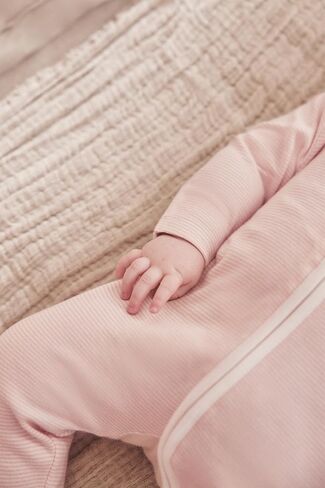 MORI Baby Unisex Clever Pajamas with Two Way Zip - Comfort Breathable Jumpsuit Footed Nightwear for Toddler Boys and Girls in Saudi Arabia