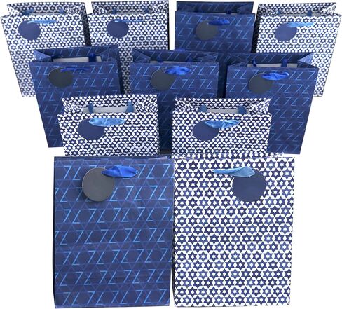 Iconikal Gift Bags, Purim, Medium, 10-Count Set in Saudi Arabia