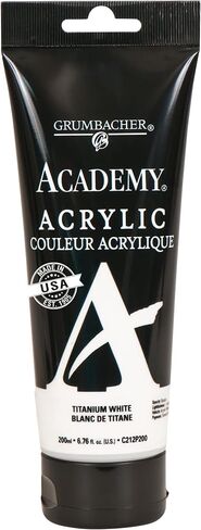 GRUMBACHER Academy Acrylic Paint, 75ml/2.5 Ounce Plastic Tube, Burnt Umber (C024P) in Saudi Arabia