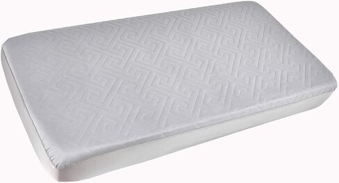 غطاء سرير مبطن مقاوم للماء للكلاب، سرير إسفنجي ذو ذاكرة للكلاب، قابل لإعادة الاستخدام، وسادة بديلة قابلة للغسل، واقي مرتبة لسرير الحيوانات الأليفة مع دعم مضاد للانزلاق، رمادي 27 × 36 × 5 in Kuwait