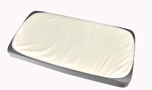 غطاء سرير مبطن مقاوم للماء للكلاب، سرير إسفنجي ذو ذاكرة للكلاب، قابل لإعادة الاستخدام، وسادة بديلة قابلة للغسل، واقي مرتبة لسرير الحيوانات الأليفة مع دعم مضاد للانزلاق، رمادي 27 × 36 × 5 in Kuwait