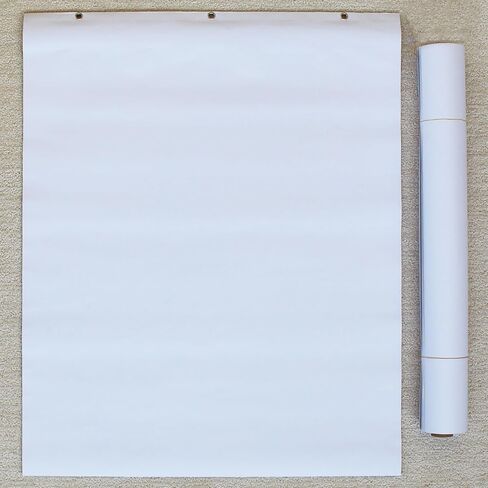 لوحة حامل لاصقة، ورق مخطط قلاب مقاس 25 × 30 بوصة لمكتب مدرسة المعلم، ورق حامل كبير ذاتي اللصق، أبيض 30 ورقة/وسادة، 2 وسادة/عبوة كرتونية in Kuwait