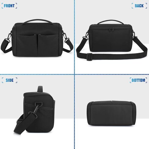 BAIGIO Water Resistant Camera Case bag, Camera Insert Bag, Foldable Camera Inner Case Bag, Professional for DSLR/SLR Mirrorless Camera Bag Compatible with Sony Canon & Nikon in Kuwait