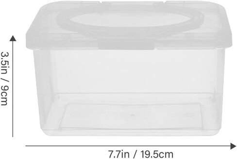SEWACC 2pcs Baby Wipes Dispenser Wipe Holder for Baby and Adult Refillable Wipe Container Baby Wipes Case for Bathroom Keeps Wipes Fresh in Saudi Arabia