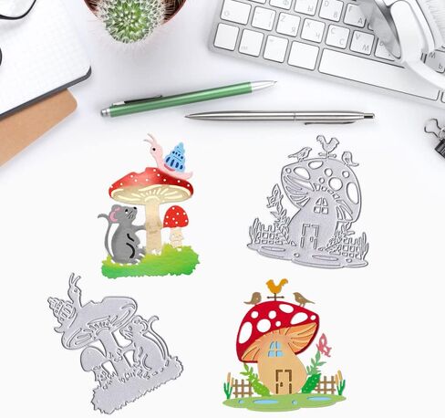 Hot Air Balloon Die Cuts for Card Making, Ballon Background Cutting Dies Romantic Dies for Paper Craft DIY Decor Card Making Scrapbooking Paper Album Stamp in Saudi Arabia
