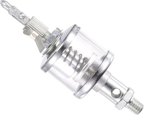 Needle Valve Type Oil Cup, | M8x1 Thread 16ml | Carbon Steel Plating Oil Dispenser Lathe Machine Power Accessories - (Applications: for Industrial Lubrication), 1-Piece in Saudi Arabia