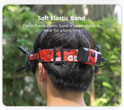 CAPART Head Strap Band for DJI Avata Goggles 2 and DJI FPV Goggles V2, Head Strap with Battery Pocket (Camo) in Saudi Arabia