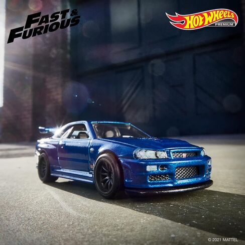 Hot Wheels Fast & Furious Collection of 1:64 Scale Vehicles from The Fast Film Franchise, Modern & Classic Cars, Great Gift for Collectors & Fans of The Movies in Saudi Arabia