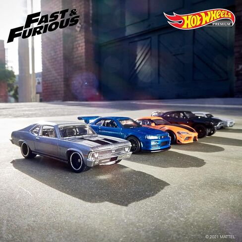 Hot Wheels Fast & Furious Collection of 1:64 Scale Vehicles from The Fast Film Franchise, Modern & Classic Cars, Great Gift for Collectors & Fans of The Movies in Saudi Arabia
