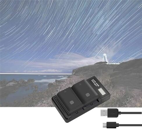 استبدال بطارية NP-FZ100 لكاميرات Sony A7 IV، A7 III، A7R III، A7R IV، A7S III، FX30، A6600، A9، A9 II، 2 حزمة 7.2 فولت 2280 مللي أمبير، مع شاحن بطارية بشاشة LED مزدوجة in Kuwait