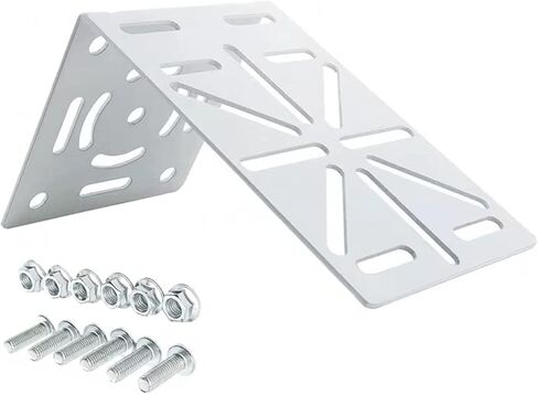 L Security Camera Mount Bracket, Adjustable Universal Camera Wall Mounting Bracket for CCTV Surveillance Cameras/IP Cameras/Dome Camera with J Shape Mount (L-Shapped Mount) in Kuwait