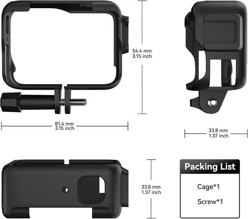 TELESIN Silicone Case Frame Housing Cage Protective Sleeve with Lens Cover Cap for Insta360 Ace Pro Insta 360 Camera Mount Accessories (for Insta360 Ace Pro) in Saudi Arabia