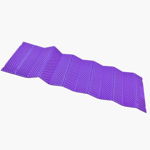 VGEBY1 Outdoor Foam Camping Mat, Outdoor Camping Mat Easy Folding Beach Tent Sleeping Pad Waterproof Mattress for Travelling Camping Hiking(Purple) in Saudi Arabia