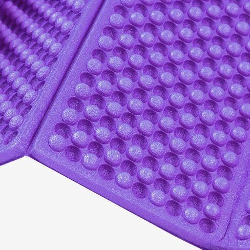 VGEBY1 Outdoor Foam Camping Mat, Outdoor Camping Mat Easy Folding Beach Tent Sleeping Pad Waterproof Mattress for Travelling Camping Hiking(Purple) in Saudi Arabia