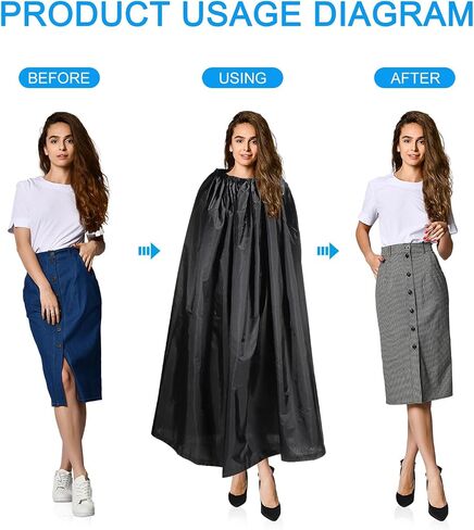 PATIKIL Portable Dressing Room, 1.4M Length Instant Dressing Cover Up Changing Tent Privacy Shelter for Beach Boating Camping Competition, Black in Saudi Arabia