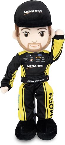 Playtime من Eimmie NASCAR Collectible، شخصية Team Penske Ryan Blaney (Menards) القطيفة، دمية خرقة مقاس 14 بوصة - دمية طفل - مواد عالية الجودة، دمية لجميع الأعمار in Kuwait
