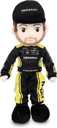 Playtime من Eimmie NASCAR Collectible، شخصية Team Penske Ryan Blaney (Menards) القطيفة، دمية خرقة مقاس 14 بوصة - دمية طفل - مواد عالية الجودة، دمية لجميع الأعمار in Kuwait