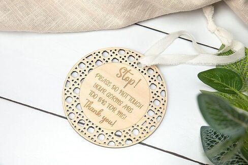 Stop! Please Do Not Touch Carseat Stroller Rattan Accessory | Baby Gift in Kuwait