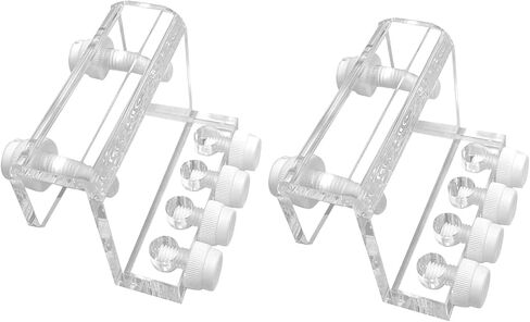 Acrylic Aquarium Soft Tube Fixture Holder for Holding Doing Pump Soft Hose (1 Piece) in Saudi Arabia