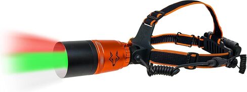 FOXPRO FoxLamp Headlamp for Hunting 3 LED Color Selections Red, White, and Green in Kuwait