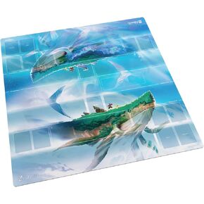 Altered Prime Game MAT XL - Officially Licensed Two-Player TCG Playmat with Anti-Slip Back, Ultra-Fine Surface, Designated Zones, Soft Cushioning, Full-Color Artwork, 70x75cm, Made by Gamegenic