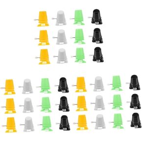 ibasenice Clockwork Walking Movement Toy Rewinding Part Walking Feet Crafts Base Replacement Movement Spring 24Pcs Wind-up Robot Mini Clockwork Robot Handmade Craft Accessory Plastic