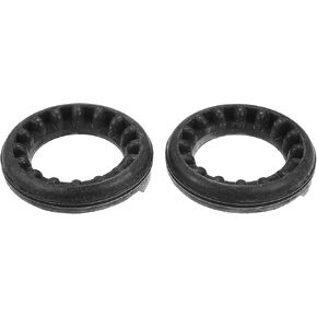 X AUTOHAUX 2 Pcs Black Rear Upper Suspension Coil Spring Insulator No.BP4K28012A for Mazda 3 04-13 for Mazda 5 06-10 for Mazda CX-7 07-12