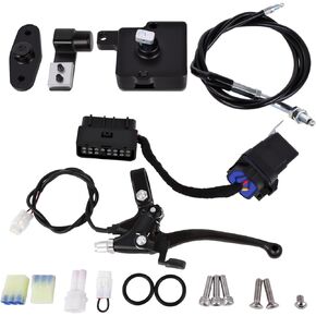 1038-1035-2001 Manual 4WD Actuator Kit Compatible with Ka-wasa-ki 2002-2017 Prairie Brute Force 360 650 700 750 2004-2005 Su-zu-ki Twin Peaks 700 16172-0039 16172-0037 103810352001