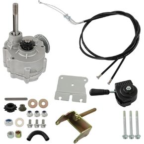 Go Kart Forward Reverse Gearbox Kit Replacement for 2HP-13HP Engine 4 Stroke 10T 40 41 and 12T 30 Series 2300rpm 4 Stroke 35 Chain Go Karts Accessories
