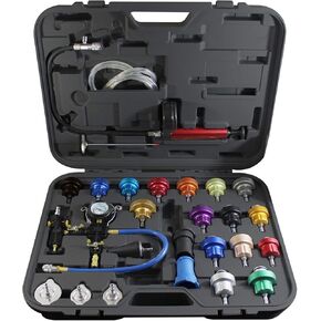 Mastercool 43301-A - 27 Piece Master Radiator Pressure Test Kit, 1 Pack