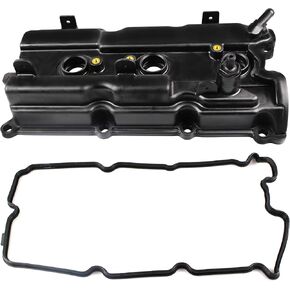 BOXI Rear Right Side Valve Cover w/Gasket & Spark Plug Tube Seals Fits for Infiniti I35 2002-2004 /for Nissan Altima 02-06/Maxima 02-08/Murano 03-07/Quest 04-09 3.5L Engine Bay | Replaces 132648J102