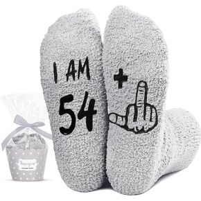 HAPPYPOP 55th Birthday Gifts Ideas for Men - Socks for 55 Year Olds, Best Gifts for 55 Year Old Middle Aged Man