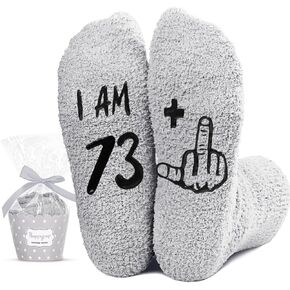 HAPPYPOP 74th Years Old Birthday Gifts for Men - Socks for 74 Birthday, Best Gifts for 74 Year Old Man, 74 Year Old Gifts