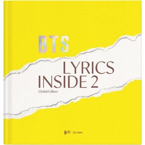 BTS LYRICS INSIDE 2 - Official BTS Merchandise, 10 Beloved BTS Songs Full Lyrics Interpretations (The Most Beautiful Moment in Life Series and Proof Album), Kpop Merch, BTS Gift Idea, Perfect Gift for ARMY