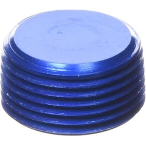Aeroquip FCM3750 Blue Anodized Aluminum 3/4" NPT Allen Head Pipe Plug
