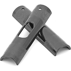 WSays 1 inch to 1-1/4 inch (1.25") Gloss Black Bar Handlebar Riser/Clamp Compatible with Harley