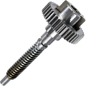 Parking Brake Actuator Gear Shaft Repair Kit 34436782755 40 Tooth Replacement for E65-E68 745Li 745i