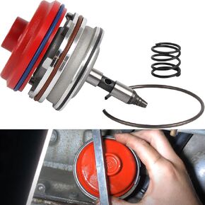 Servo Piston Kit Assembly Red Cover & Snap Ring Fits for 1982-2014 700R4 4L65E 4L70E 4L60E Automotive Transmissions Fits for 1982-1993 Oldsmobile Chevy Cadillac Buick Hummer
