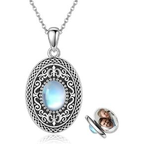 Photo Locket Necklace Heart Shaped Butterflies Custom Photo for women Personalized Engraved Picture Locket Pendant Necklace