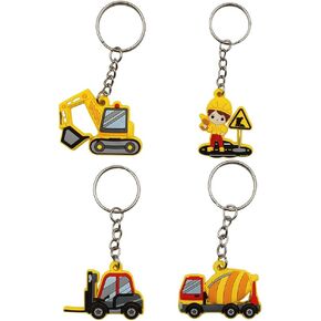 Engineering vehicle keychain