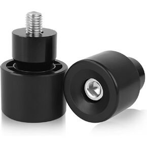 Motorcycle Frame Sliders Anti Crash Protector No Cut Falling Protection M12-1.75mm x 60mm Screw for Engine Guard Saddlebag Guard Flat Out Bar Anti-Collision